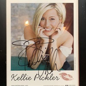 Singer Kellie Pickler 2008 autographed 8x10 SEXY Promo photo W/ Coa & Frame SONY